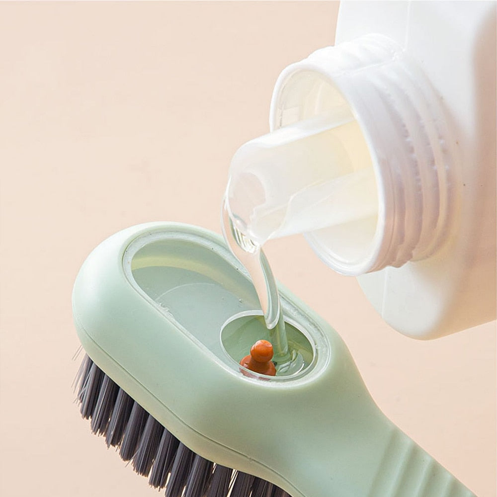 Multifunctional Shoe Brushes With Soap Dispenser