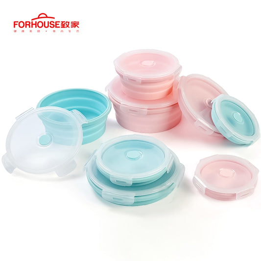 Silicone Collapsible Food Storage Container